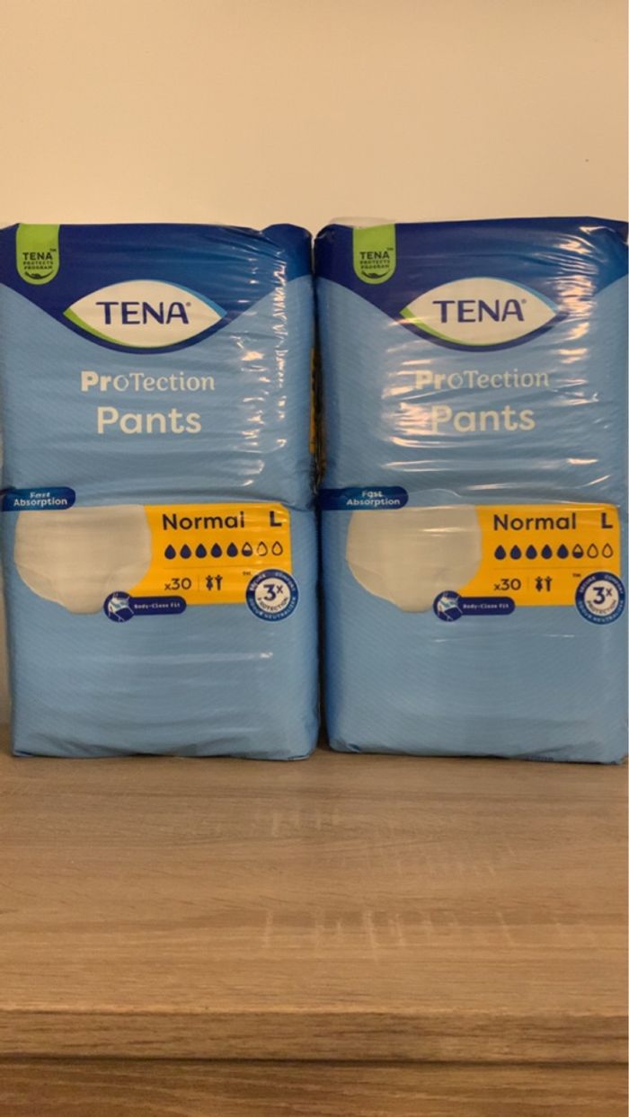 Lot de 2 paquets TENA ProTecton Pants Normal L – 30 unités chacun – NEUF - photo numéro 2