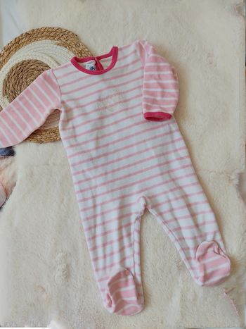 Grenouillère fille Petit Bateau 12 mois