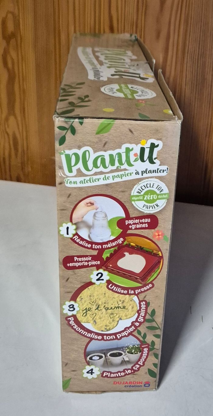 Plant it ton atelier de papier à planter dujardin activités manuels - photo numéro 2