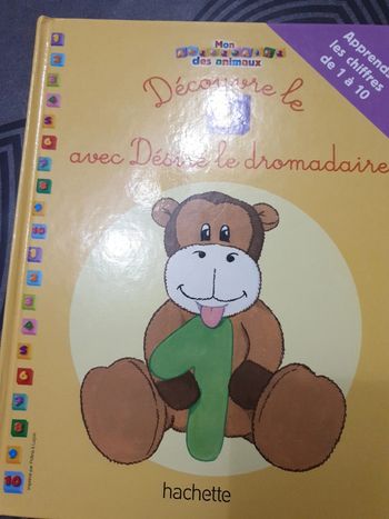 Découvrir le 1 avec Désiré le Dromadaire