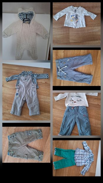 Lot de vêtements sergent major 6 mois garçon