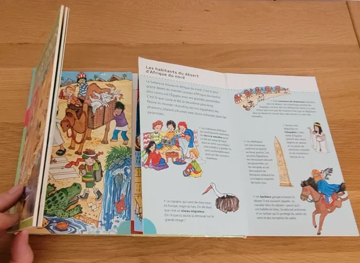Livre enfant Le Tour du Monde – Panorama à déplier 🌍📖 - photo numéro 5