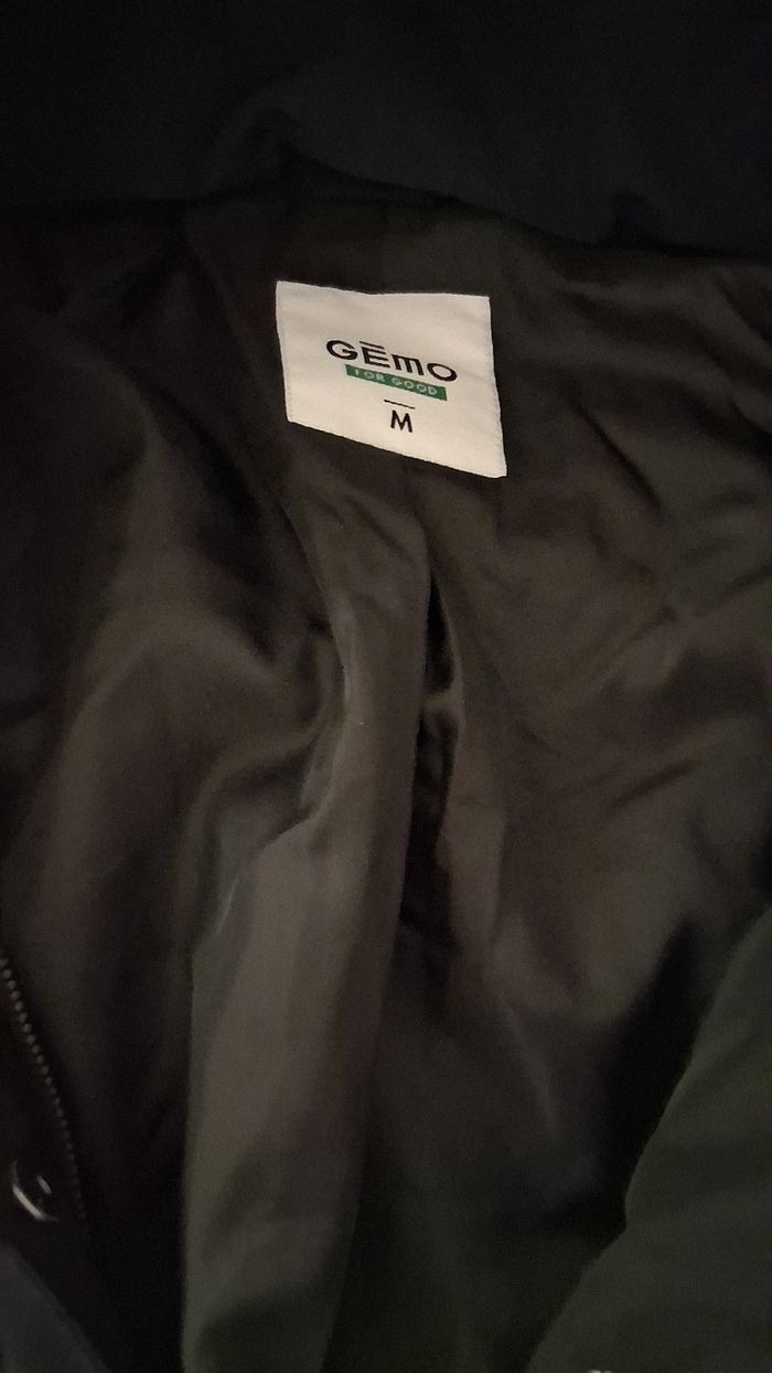 Doudoune longue fourrure noir - photo numéro 3