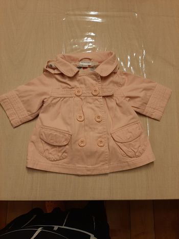 Veste Vertbaudet rose jamais portée taille 60 cm/3m