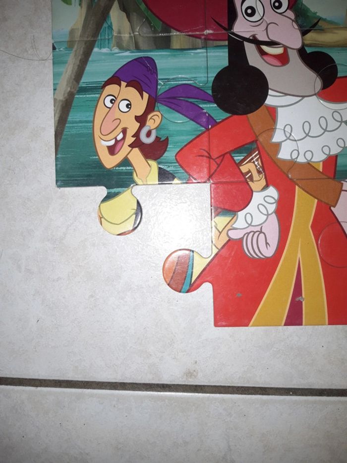 2 puzzles Jack et les pirates du pays imaginaire - photo numéro 3