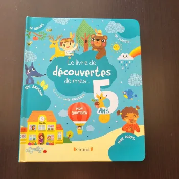 Le livre de découvertes de mes 5 ans