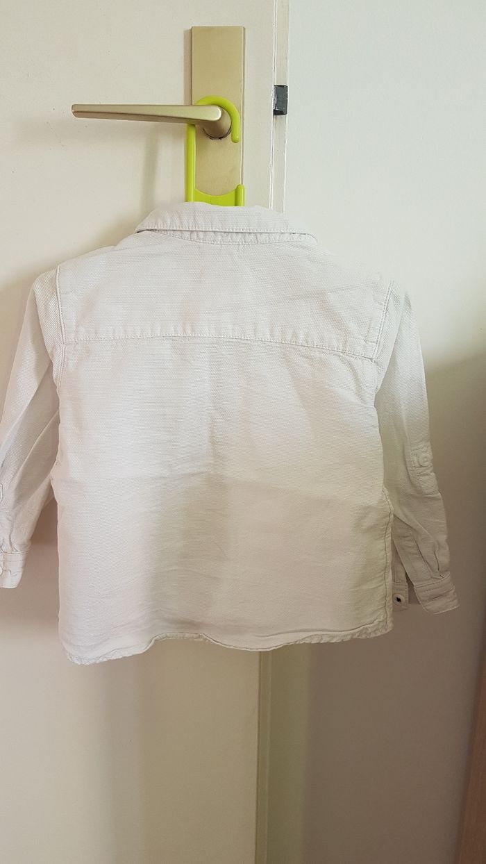 Chemise blanche 18 mois - photo numéro 2
