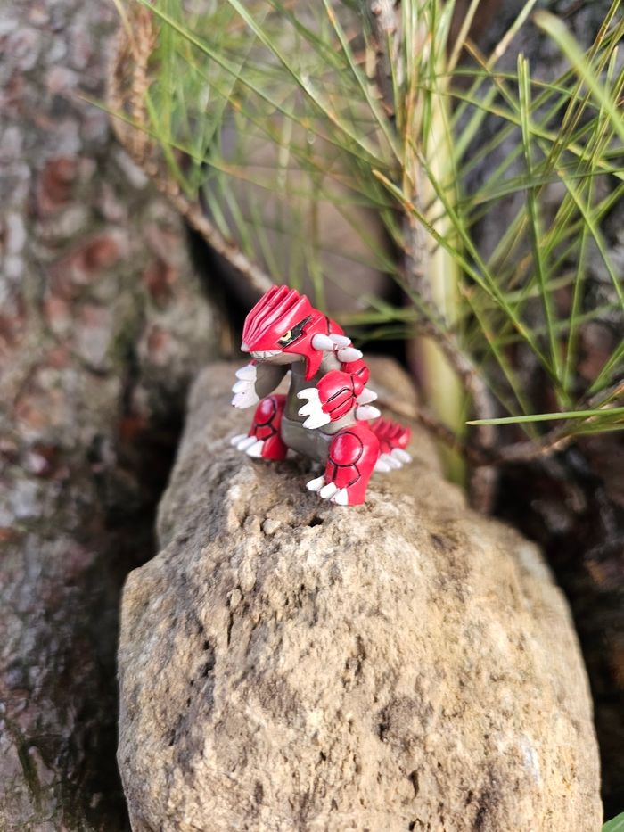 Super figurine Pokemon Nintendo tomy groudon de 2003 - photo numéro 5