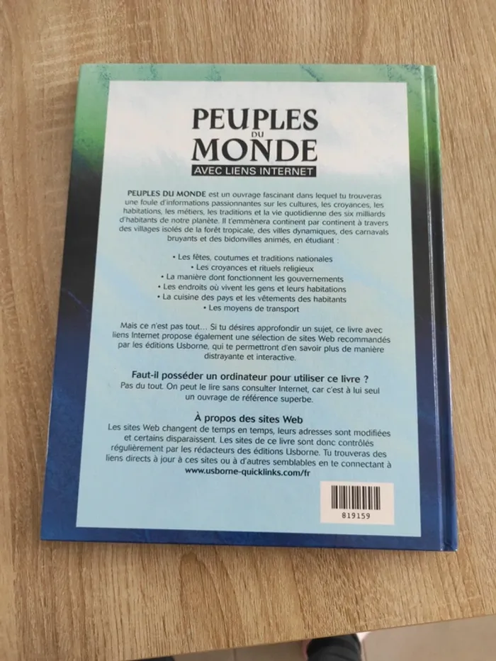 Livre peuple du monde - photo numéro 2