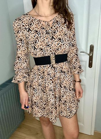 Charmante robe Camel taille 36 / S / 1