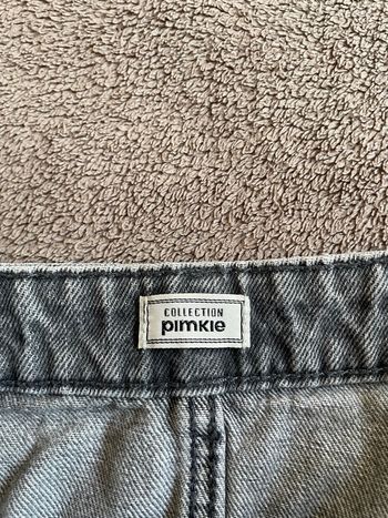 Jupe en jeans grise Pimkie taille 36