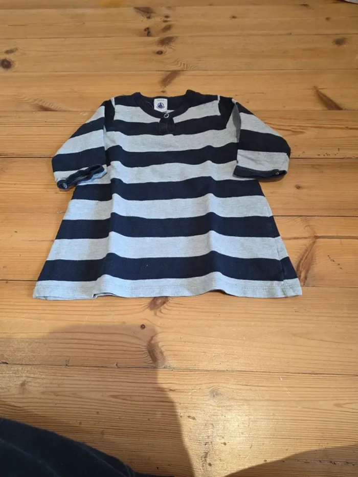 Lot de 3 robes manche longue en 12 mois. - photo numéro 4