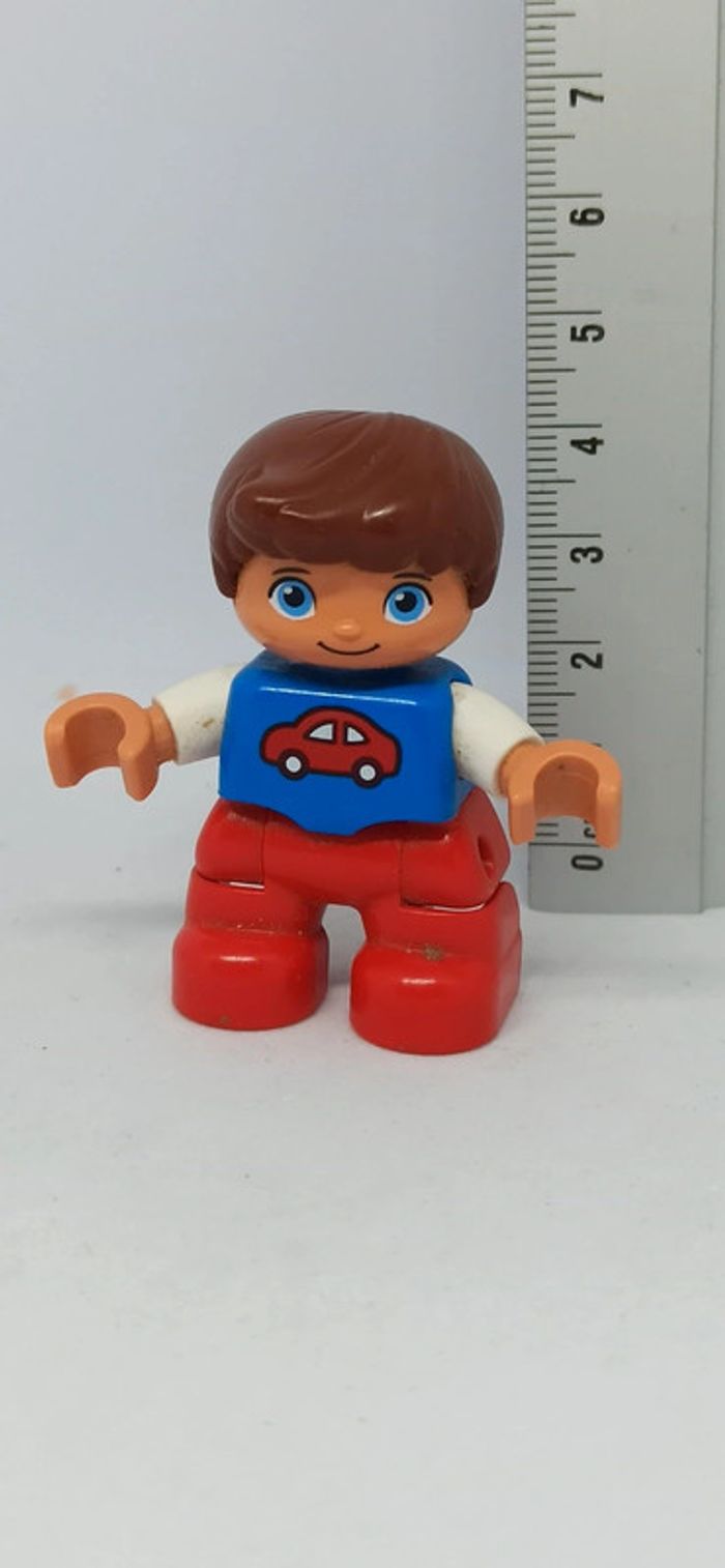 Enfant garçon haut bleu lego duplo