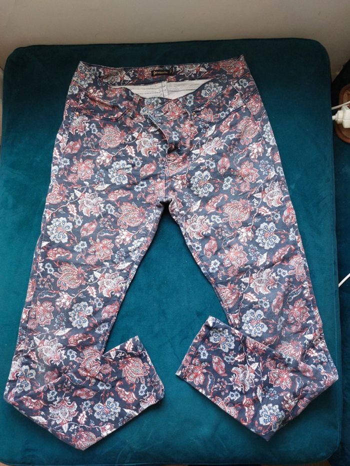 Jean motif cashemire - photo numéro 8