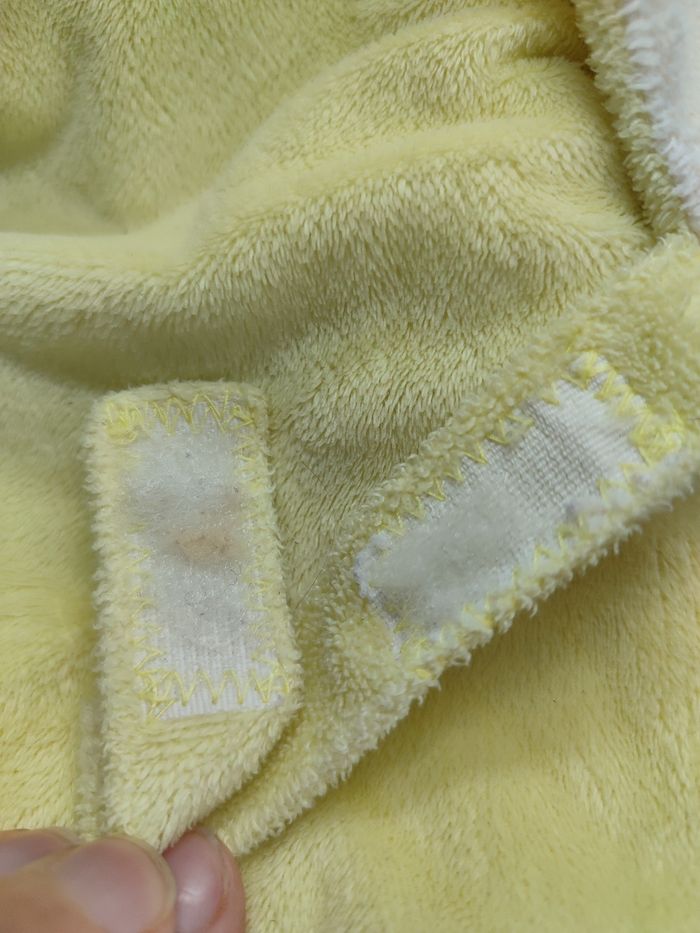 doudou plat hérisson bébé 9 blanc marron jaune vert rond Bebe9 Anis Violet Crème - photo numéro 3