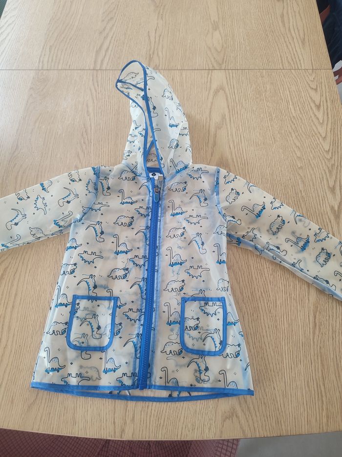 Imperméable Z kids 24 mois dinosaures bleu - photo numéro 2