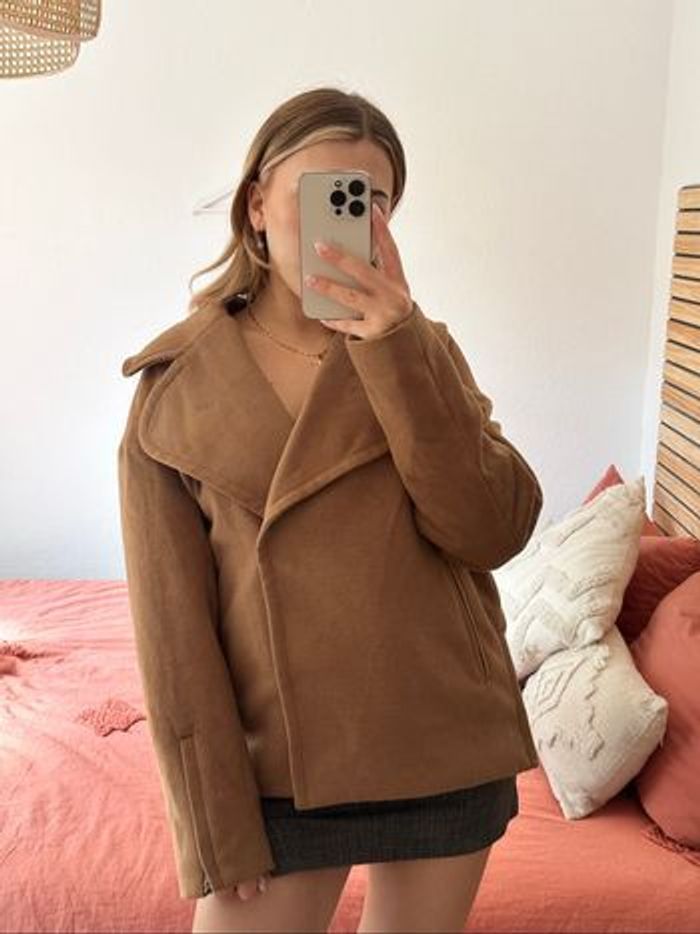 Veste de mi-saison toucher doux