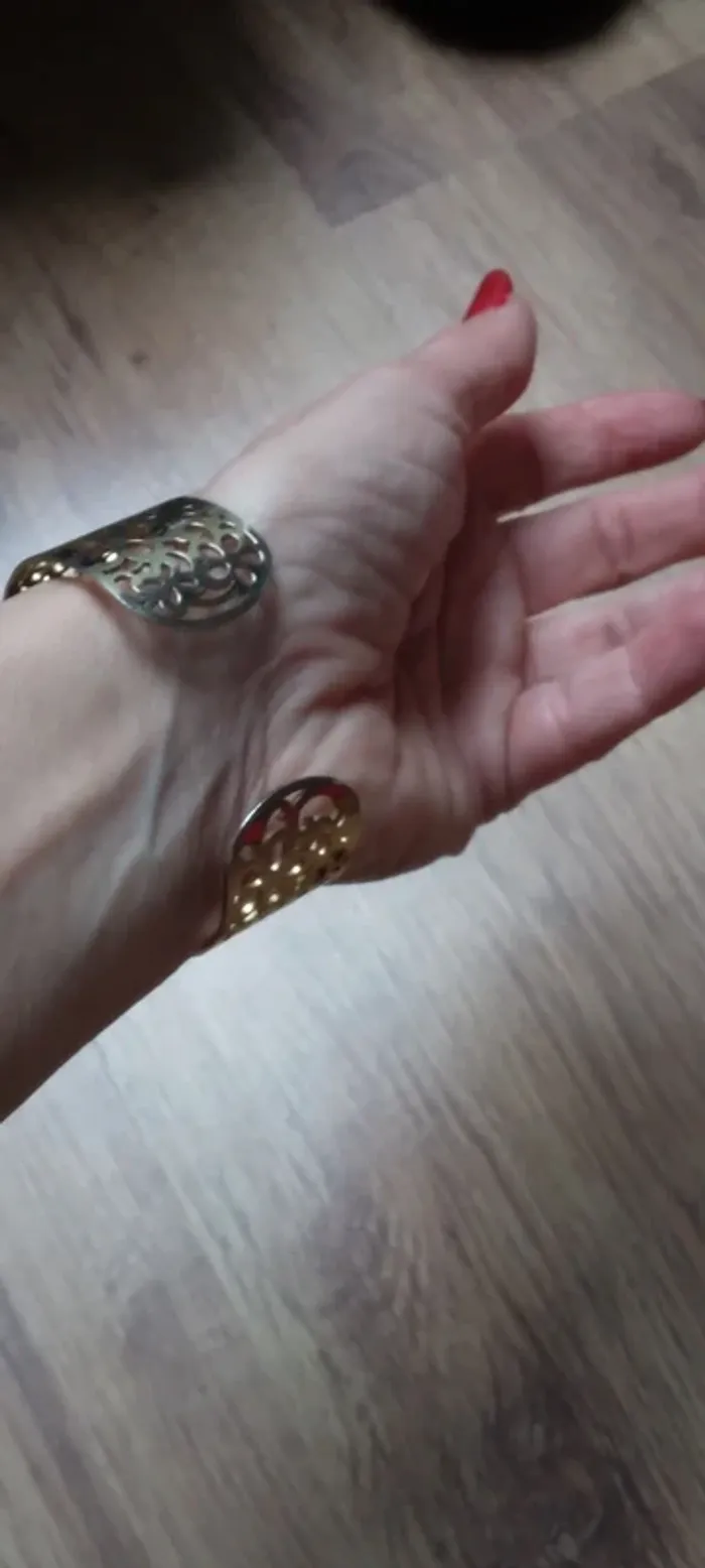 Manchette bracelet jonc - photo numéro 3