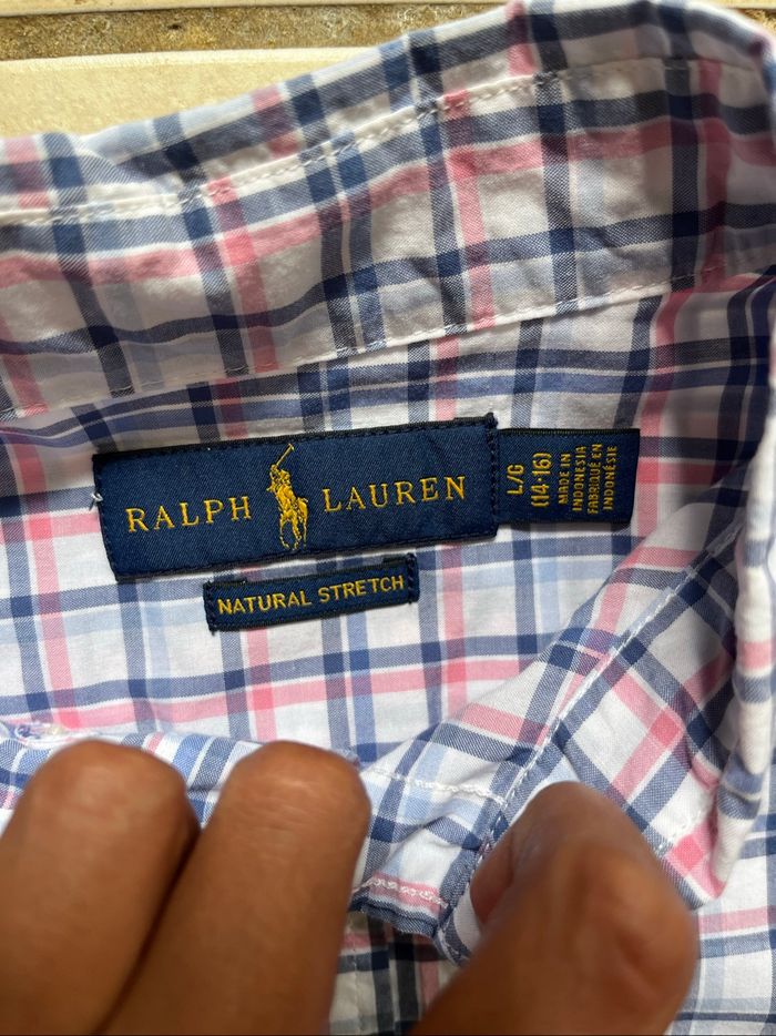 Chemise Ralph Lauren à carreaux (14-16 ans) - photo numéro 3