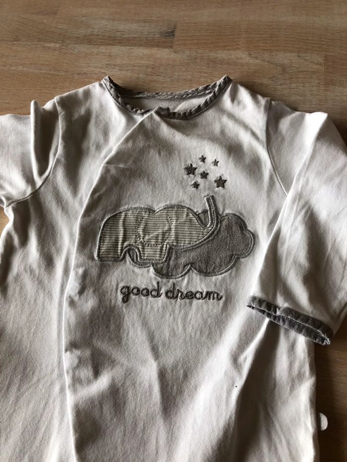 Pyjama léger blanc mixte Obaibi - photo numéro 4