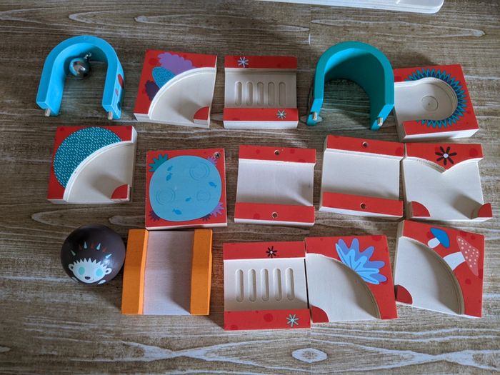 Rallye du hérisson en bois janod - photo numéro 2