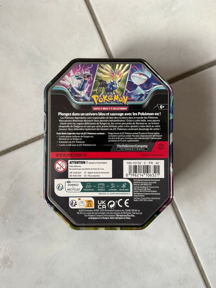 Pokémon Pokébox Légendes Azur Xerneas EX FR - photo numéro 2