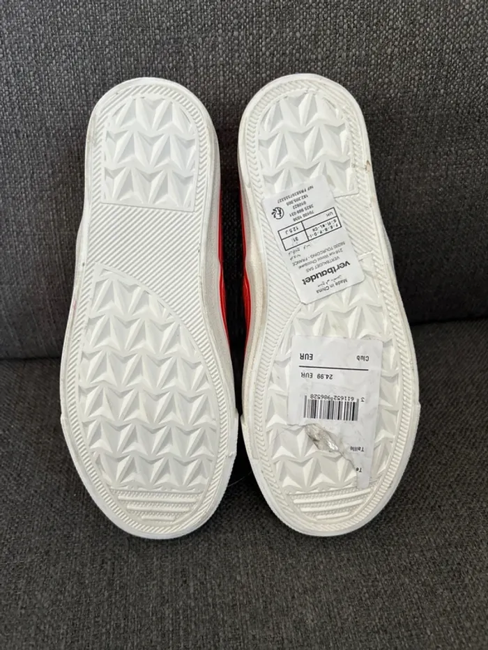Chaussures en toile garçon, neuve, taille 31, Verbaudet - photo numéro 5