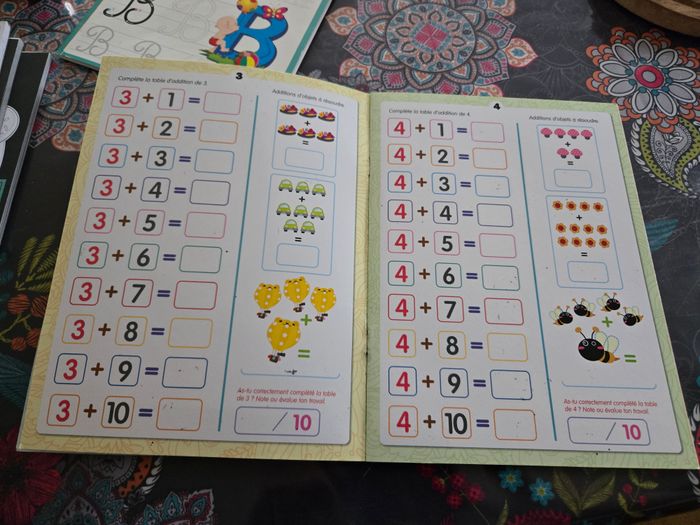 Livre d'activité pour enfans sur les additions - photo numéro 3