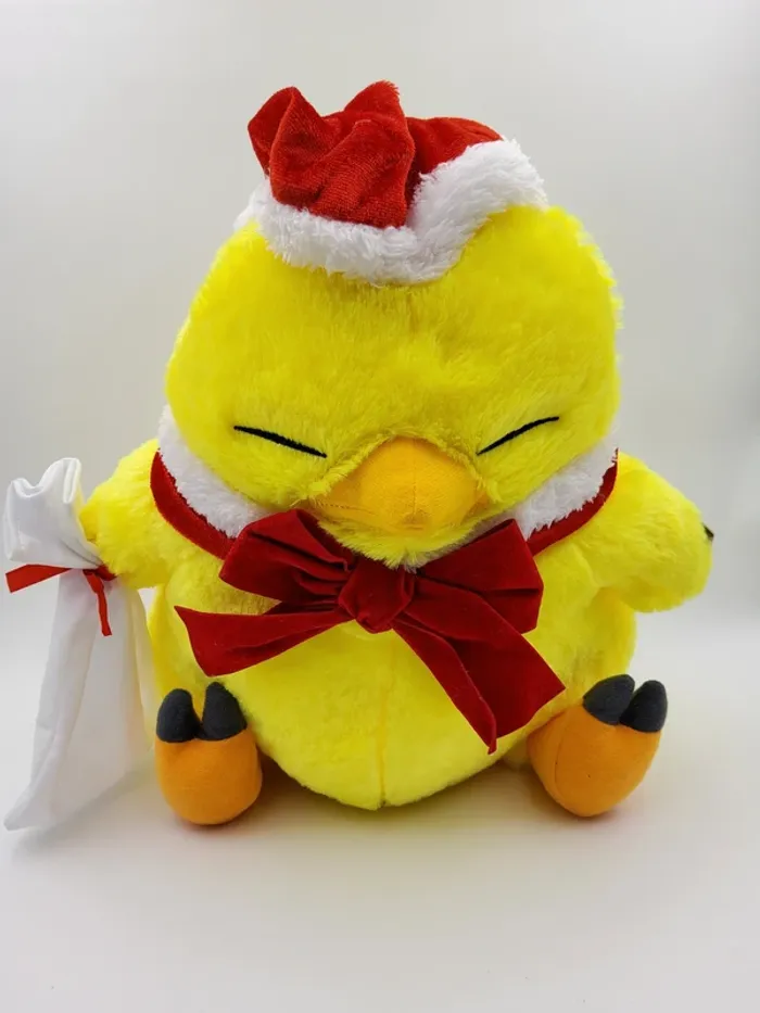 Final Fantasy XIV Plush – Chubby Chocobo Winter ver (Christmass)