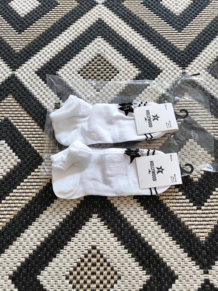 Lot de 6 paires de chaussettes basses 43-46 Hollywood neuve