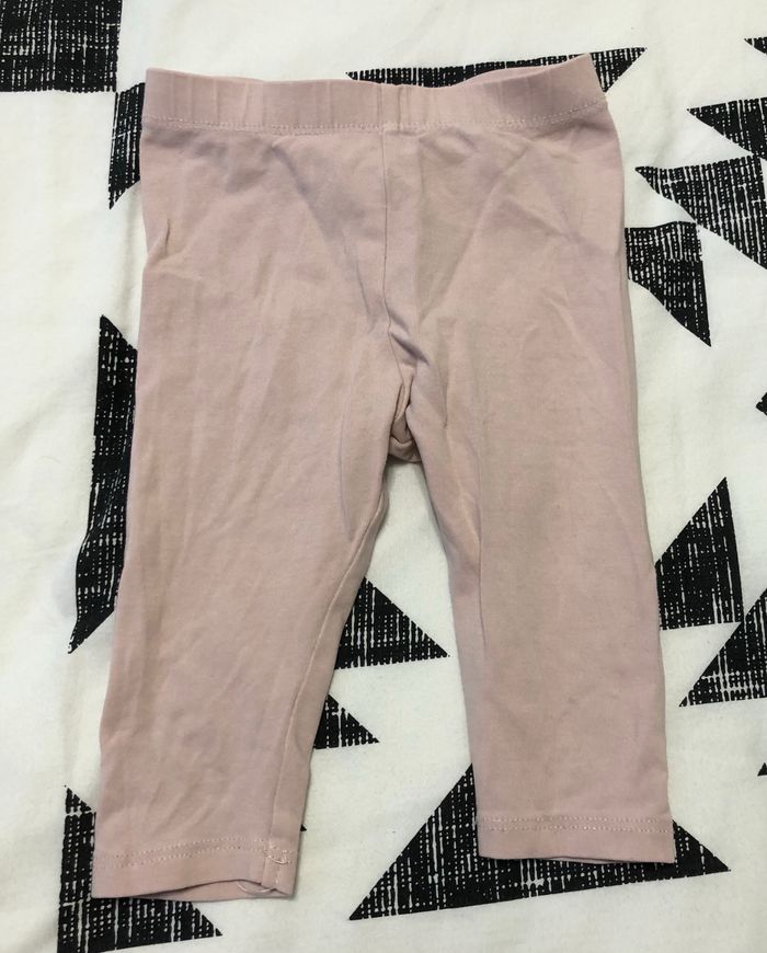 Legging rose pale H&M 4-6mois