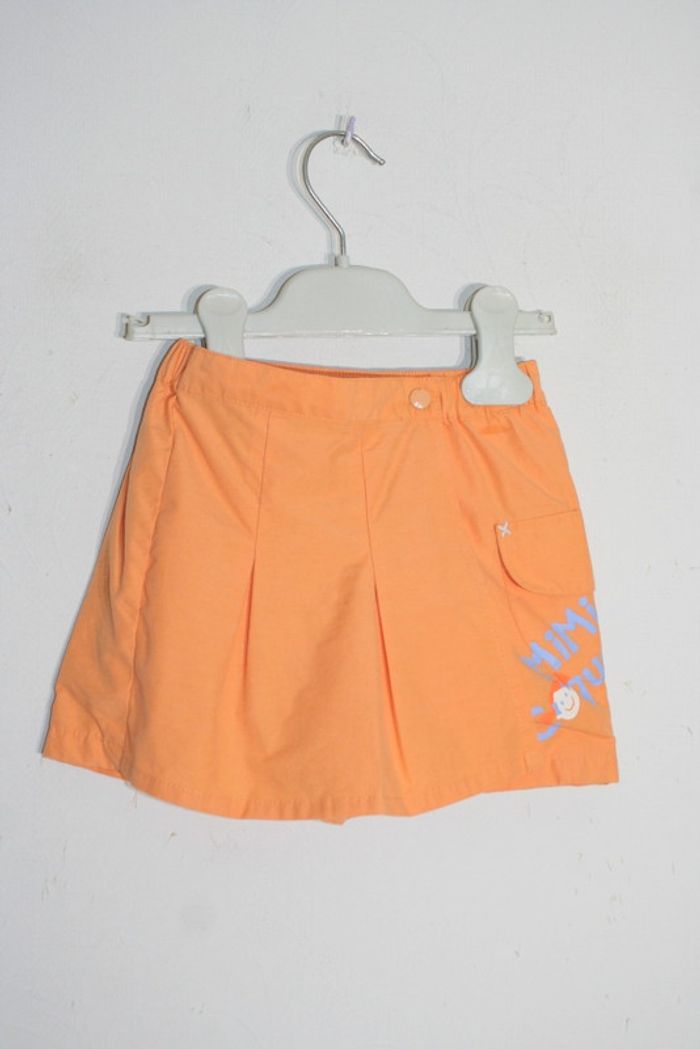 Jupe short abricot In Extenso 9 mois