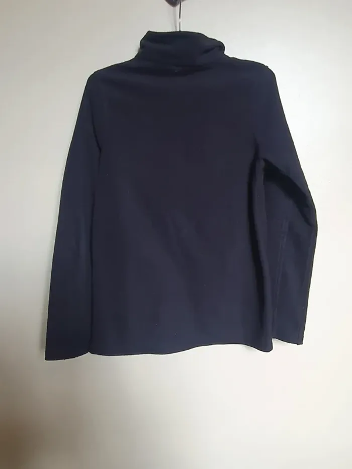 Veste polaire noire Tissaia taille 12 ans - photo numéro 2