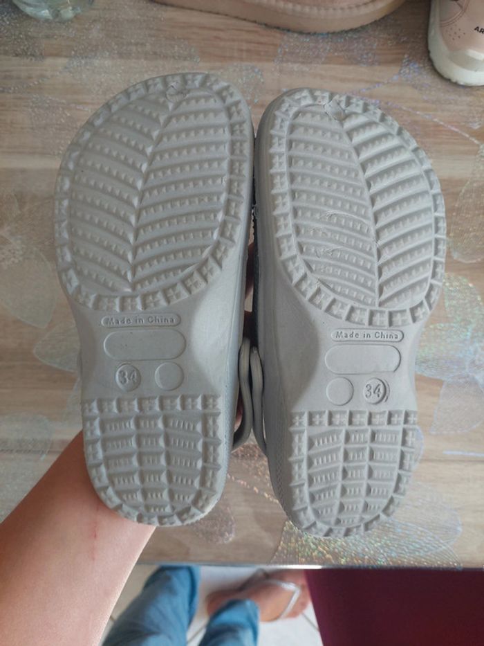 Crocs mixe taille 34 - photo numéro 3
