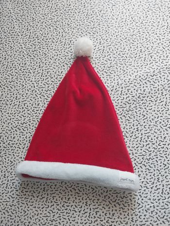Bonnet de Noël Sergent Major rouge et blanc – 24 mois (86 cm)