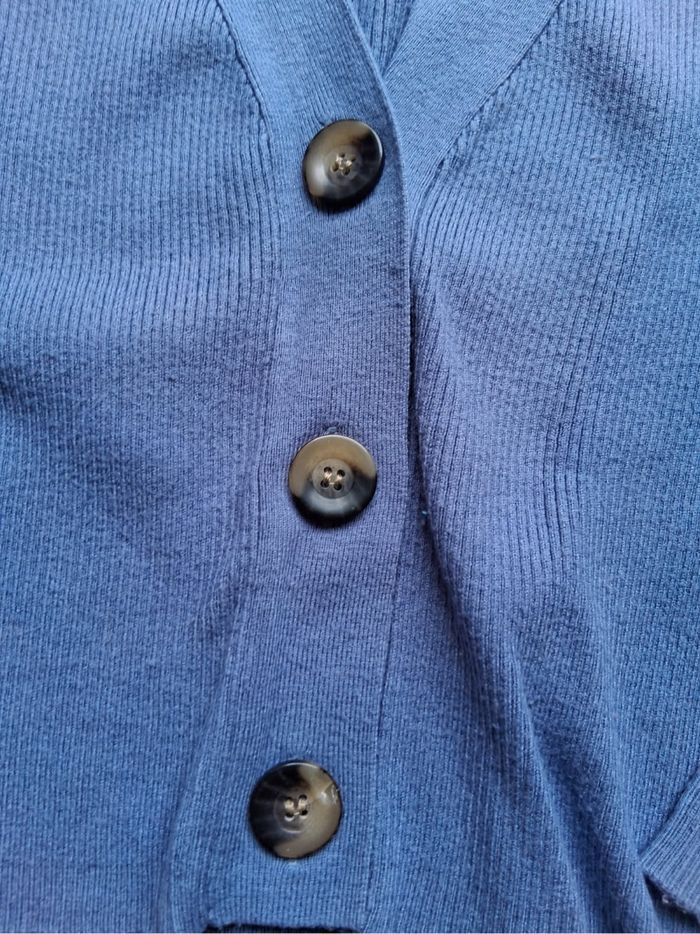 Gilet bleu - photo numéro 2