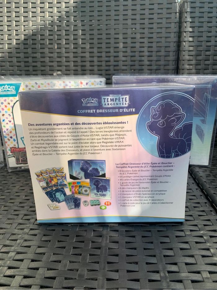Coffret Dresseur ETB Tempêtes Argenté Pokémon - photo numéro 2