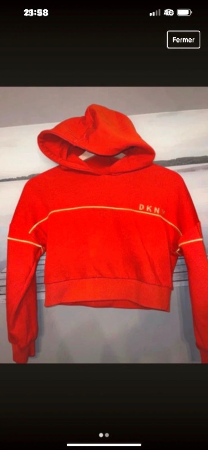 Sweat dkny 10 ans