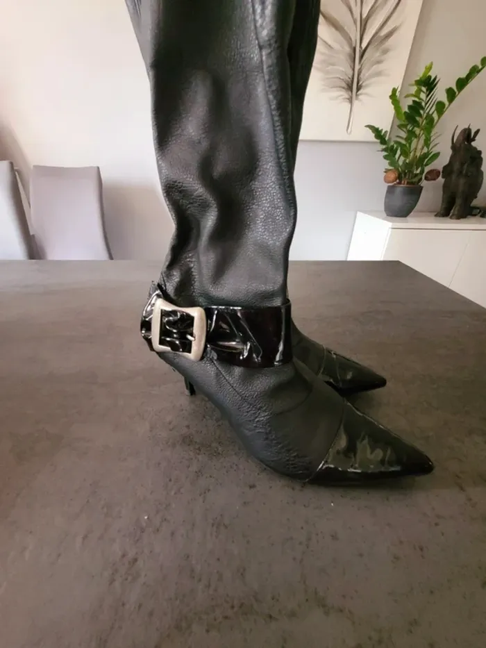 Bottes cuir Natysa 39 - photo numéro 9