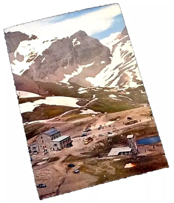 Carte postale Le Col de l' Iseran (Savoie) altitude 2770m Vue générale, le Signal de l' Iseran
