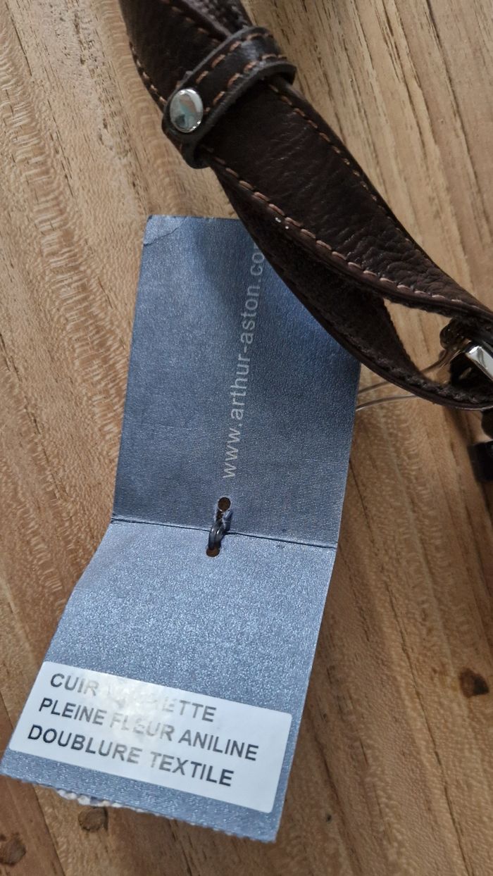Sacoche homme neuve avec étiquette Arthur &Aston - photo numéro 7