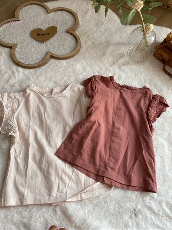 Lot de deux t-shirt