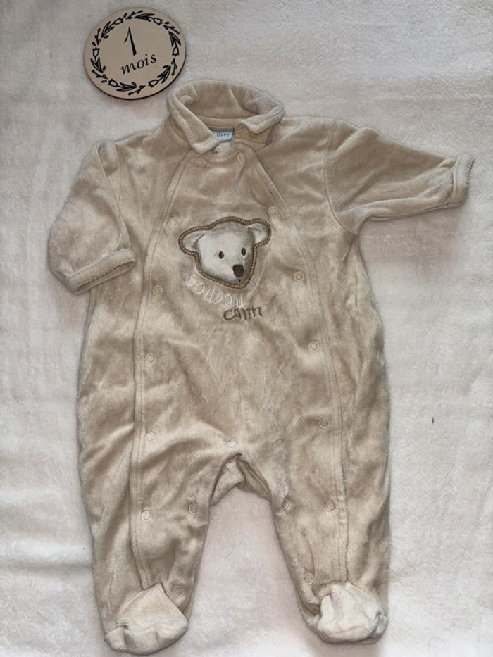 Pyjama hiver 1 mois Kiabi
