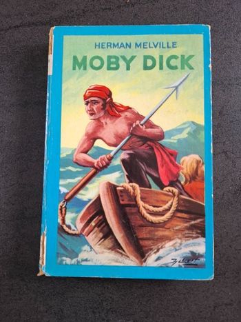 Livre Moby Dick de Herman Melville en bon état