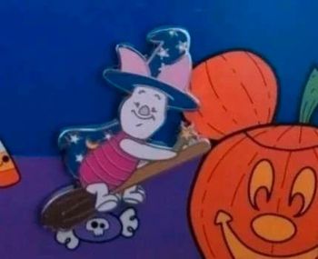 Pin's halloween porcinet disney