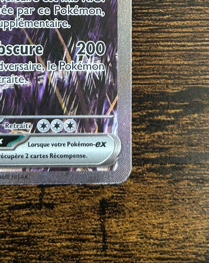 Carte Pokémon EV10.5 Trioxhydre ex alt 169/086 - photo numéro 5