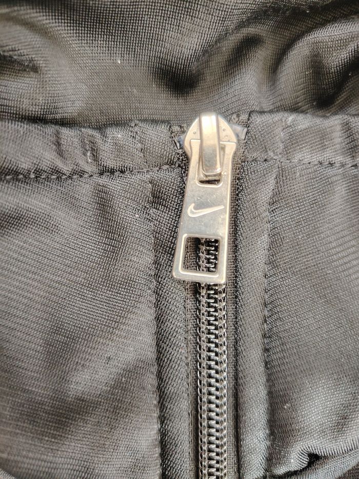 Veste zippée Nike Vintage - Bleu Marine & Blanc T xs - photo numéro 3