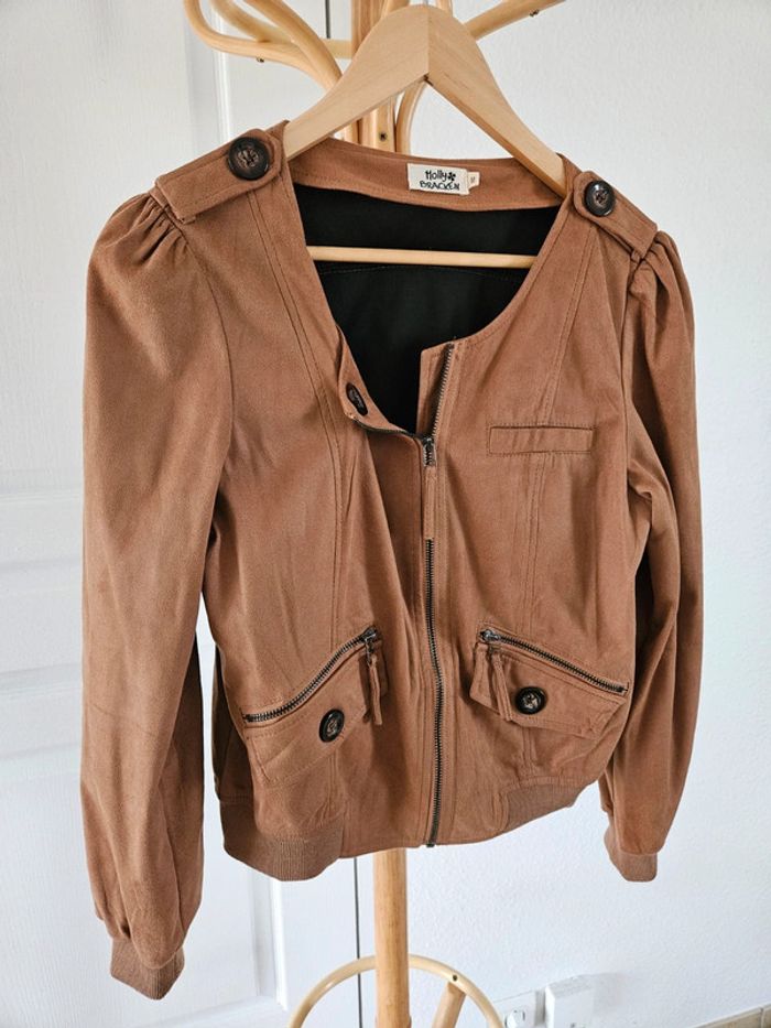 Veste marron taille 38 Molly Bracken - photo numéro 2