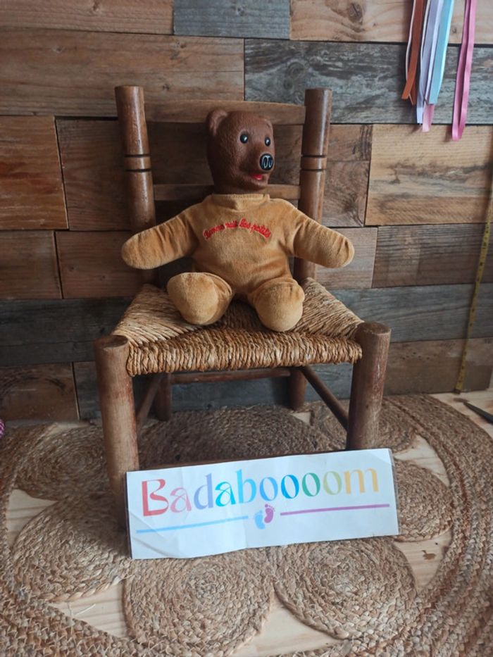 Peluche nounours Bonne nuit les petits vintage tbe