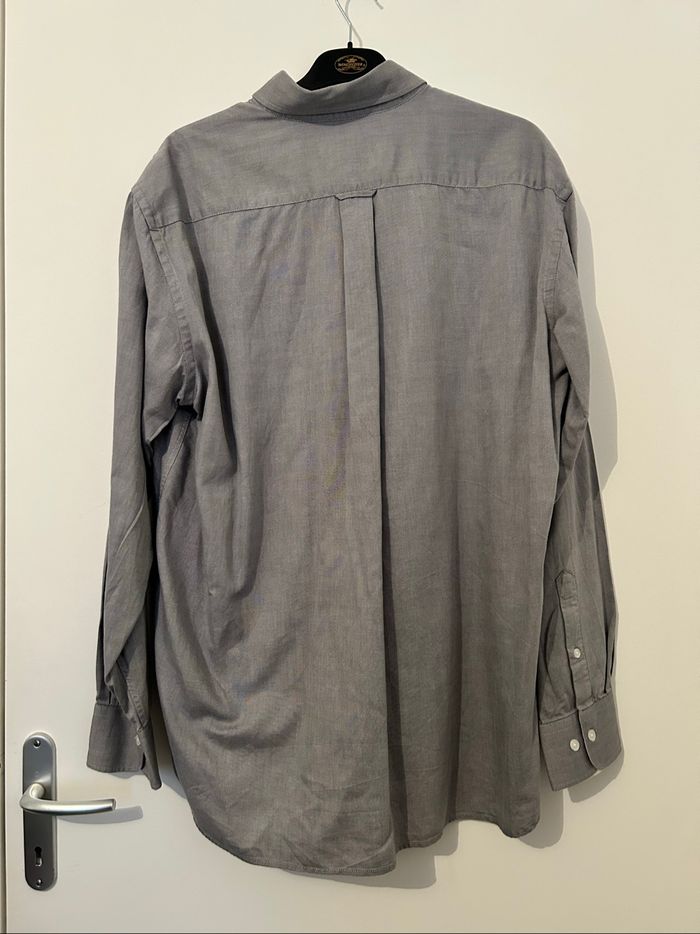 Chemise grise manches longues Eden Park XL - photo numéro 5